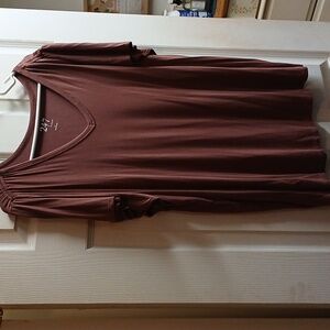 Maurices Chocolate Brown Tee